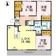 写真：ピュアライト文京町3階の間取図