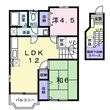 ロジュマンⅠ番館の間取図
