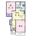 グリーン ゲイブルズ Ⅱ番館の間取図