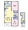 グリーン ゲイブルズ Ⅲ番館の間取図
