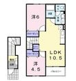 フォンターナ フェリチータCの間取図