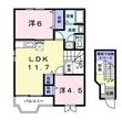 MIZUKI一番館Aの間取図