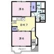 ヴィラ ヒルズ Aの間取図