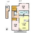 セジュールＪＩＮ　Ⅱ棟の間取図