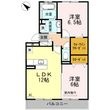 ベルヴィル　カメリア　A棟の間取図