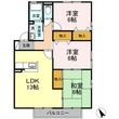ウィルモア床波 A棟の間取図