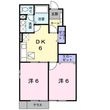 ユートピアKF Cの間取図