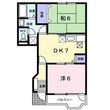 メゾンドエスペランスⅢ番館の間取図