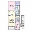 妻崎開作アパートの間取図