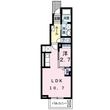 ブルーパイン Ⅱ-Aの間取図