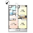 アバンティ・イーストの間取図