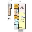 アルフィスタⅣの間取図