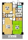 久光マンションの間取図