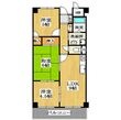 久光マンションの間取図