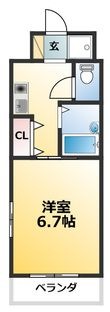 エクセレント上新11の間取図