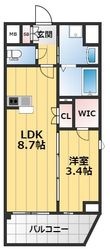 サムティ京橋Clearの間取図
