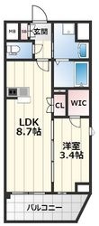 サムティ京橋Clearの間取図