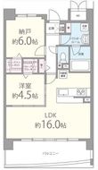 Alice Garden Esakaの間取図