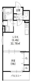 ピレーネ福町の間取図