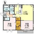 Pastoral Court Senriの間取図