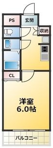 ドミニアムパレス東洋の間取図