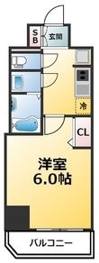 プレサンス塚本ベラビィの間取図