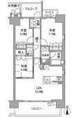 プレミスト都島パークフロントの間取図