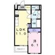東一津屋アパートの間取図