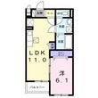 東一津屋アパートの間取図