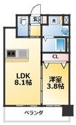 エスタート御幣島の間取図