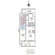 スプランディッド大阪EASTの間取図