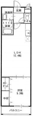 フジパレス塚本の間取図