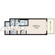 S-RESIDENCE上新庄ascentの間取図