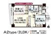 CRYSTAL SUITA TAKAHAMAの間取図