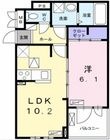 ブランキューブの間取図