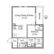 Amour Ville 江坂の間取図