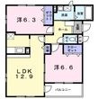 パルレジデンスの間取図