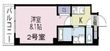 ルミエナ東三国の間取図