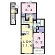 ソレアード コートの間取図