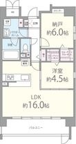 Alice Garden Esakaの間取図