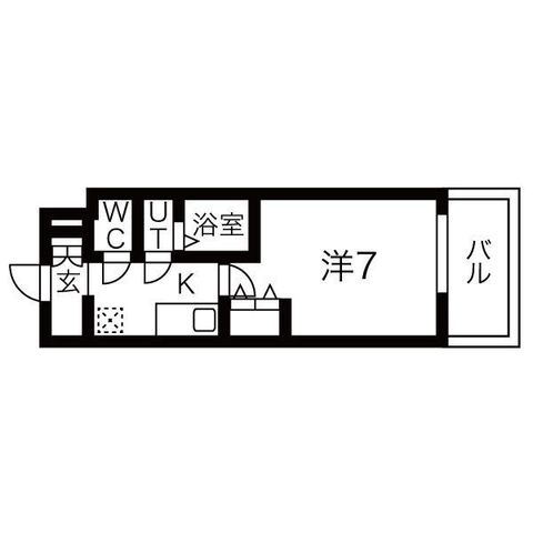 拡大写真:LIVIAZ OSAKA Verite 9階916の間取り