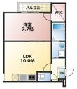 フジパレス井高野5番館の間取図