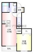 Seven Stars知古Aの間取図