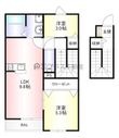Seven Stars知古Bの間取図