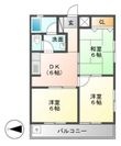 ダンヒル２１の間取図
