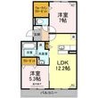 フィオーレ桜の間取図