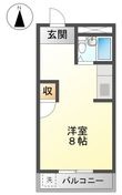 ルーミーみついけの間取図