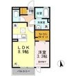 ＳａｉｎｔｅＤｅｖｏｔｅ(サン・デボーテ)の間取図
