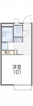 レオパレスLibertyの間取図
