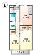 サンパティーク雅の間取図